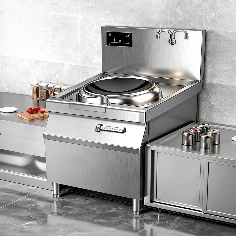 Commercial Kitchen Induction - Yüksek Güçlü İndüksiyonlu Wok Ocak Ticari