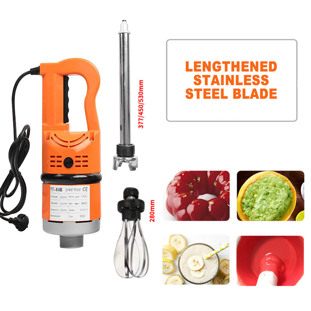 Bar Blender Mixing - Taşınabilir Blender Gıda Karıştırıcısı Ticari Dondurma