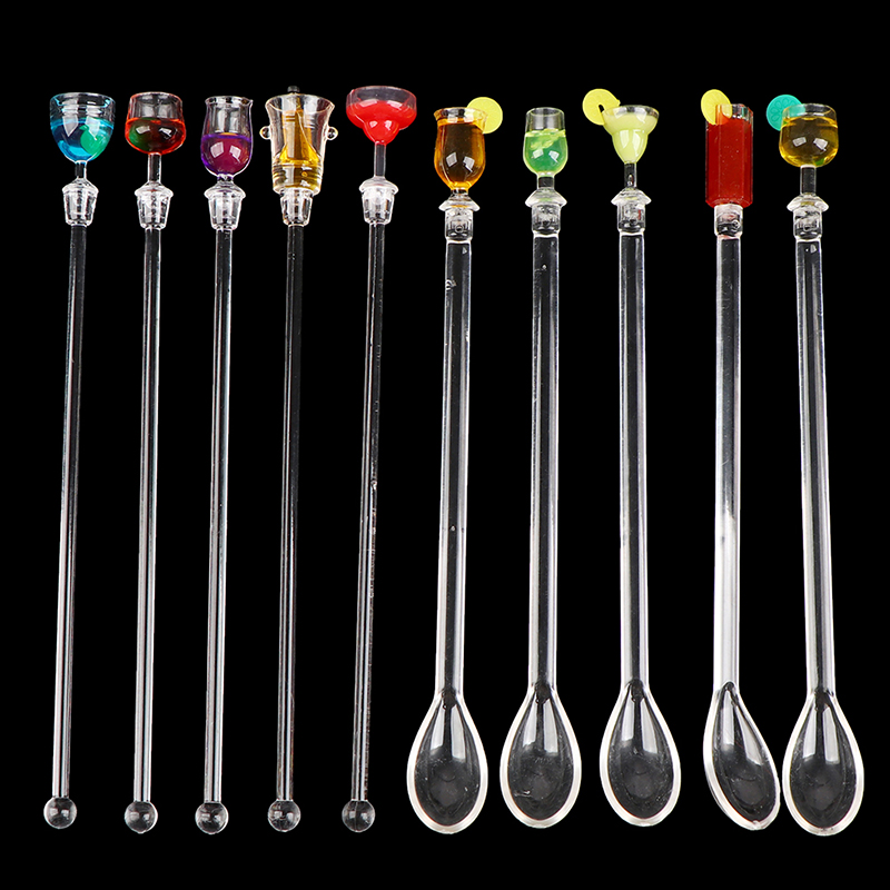 Bar Blender Mixing - Kokteyl Karıştırıcı İçecek Karıştırma Çubuğu Seti