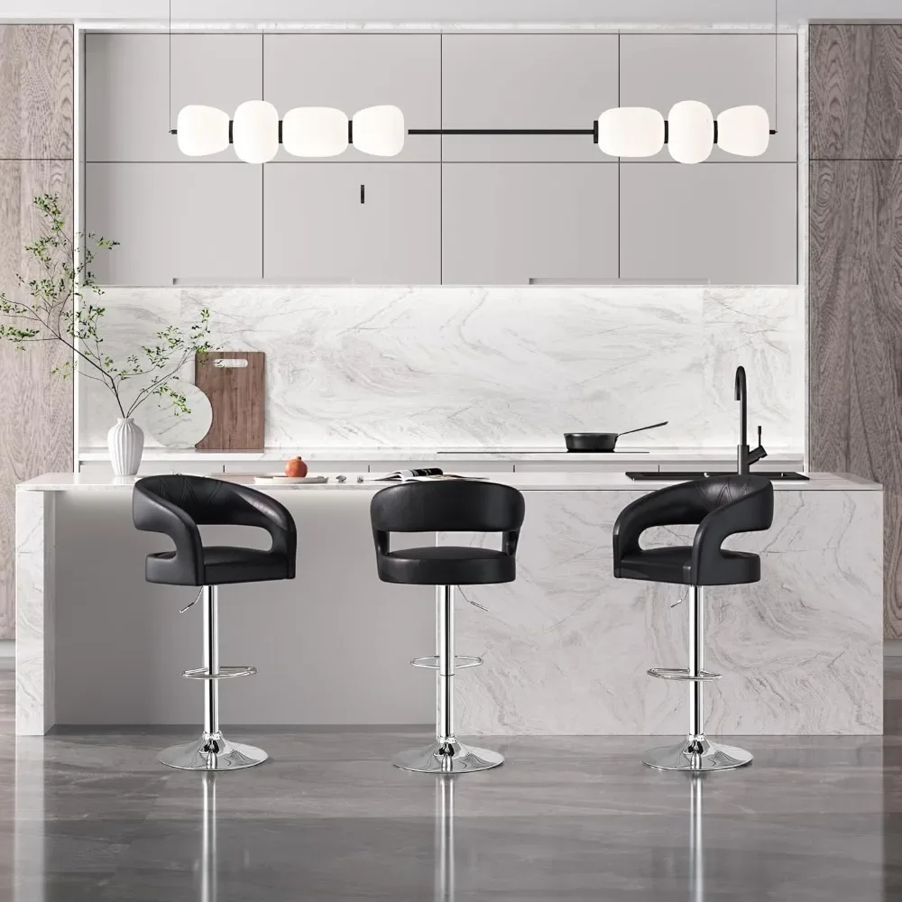 Commercial Kitchen Quotes - Bar Tabureleri için 4'lü Set Ayarlanabilir