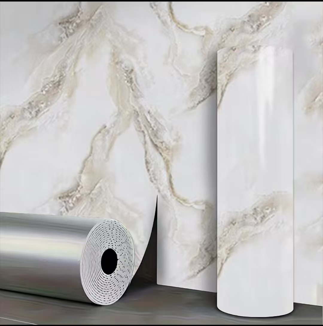 Commercial Kitchen Tiles - Kalınlaşmış Kendinden Yapışkanlı Kiremit Etiket PVC