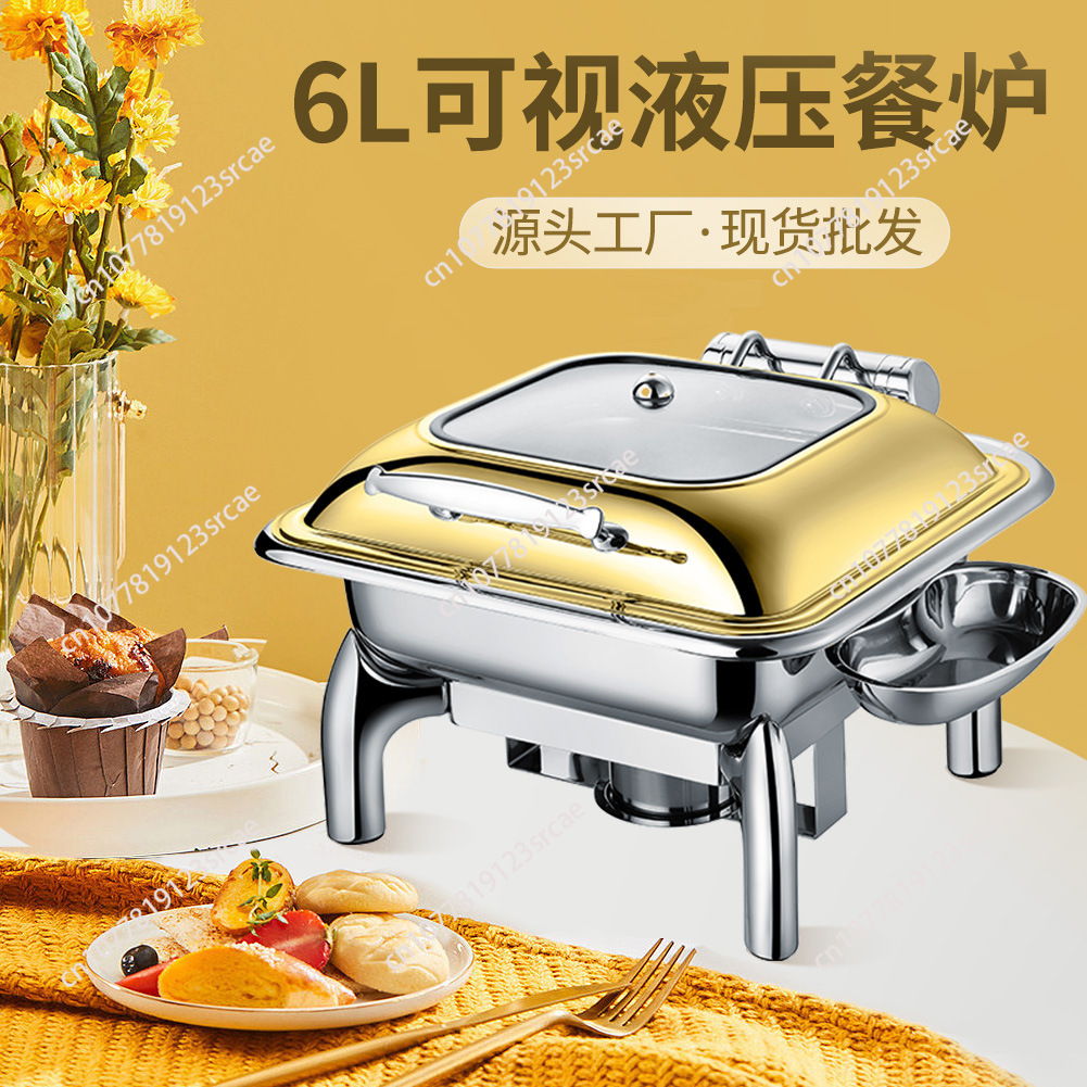 Commercial Kitchen Induction - Premium Ticari Sınıf Paslanmaz Çelik Büfe
