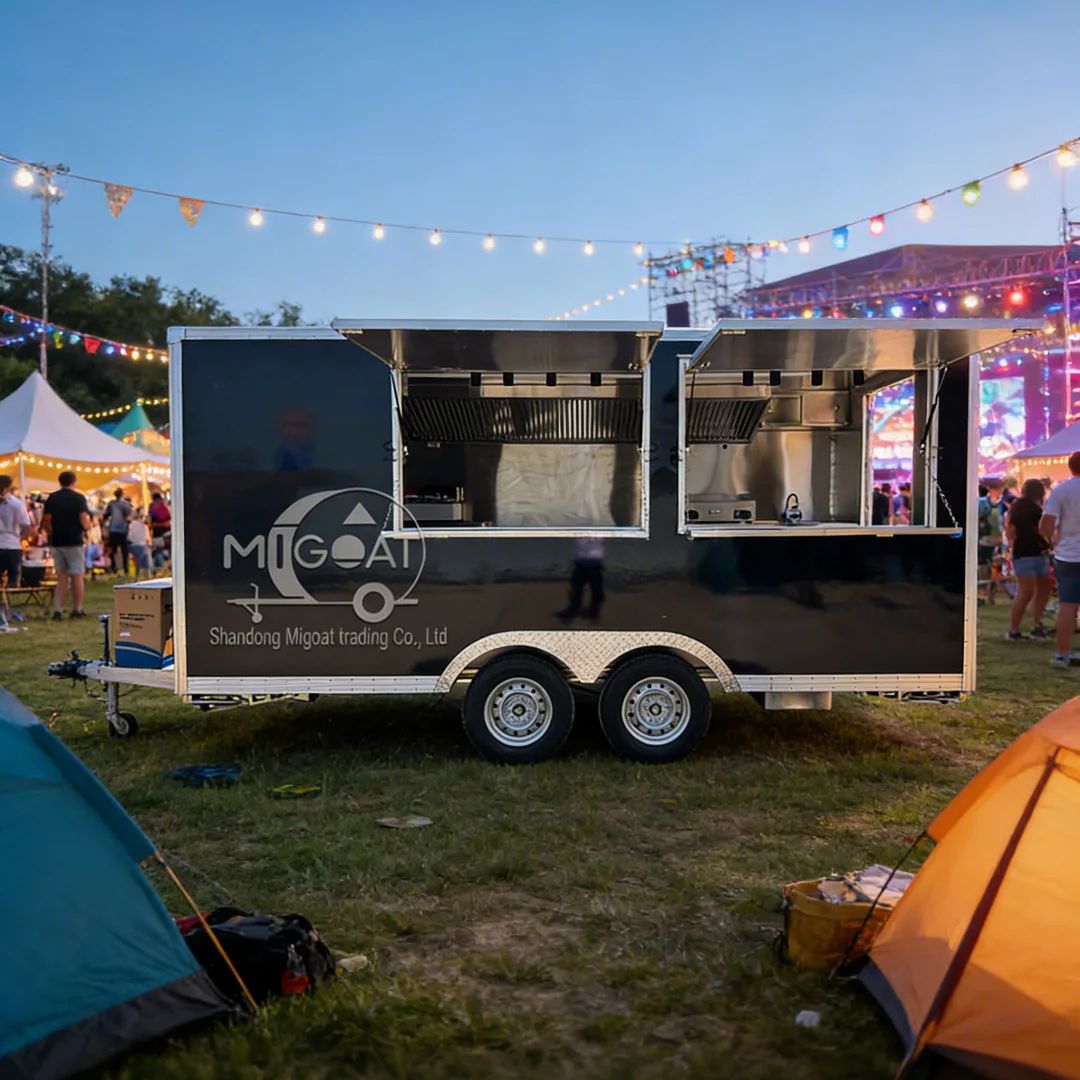 Commercial Kitchen Vendor - Açık Hava Mobil Yiyecek Arabası Çok
