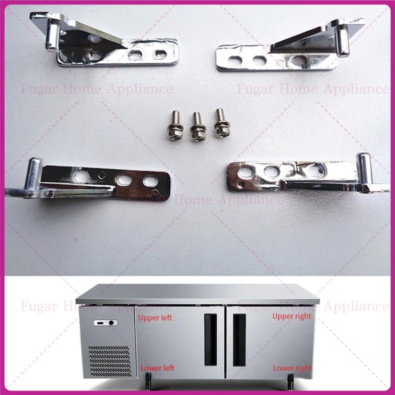 Commercial Kitchen Refrigerator - 35mm Tekerlek Aralığı Buzdolabı Menteşesi Ticari