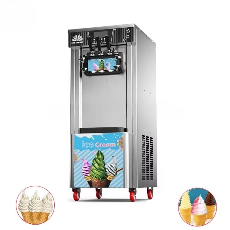 Soft Serve Ice Cream Machine - Ticari Yumuşak Dondurma Yapma Makinesi Profesyonel