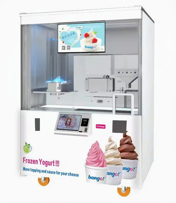 Soft Serve Ice Cream Machine - Özelleştirilmiş Yumuşak Dondurma Otomatı Gıda Sınıfı