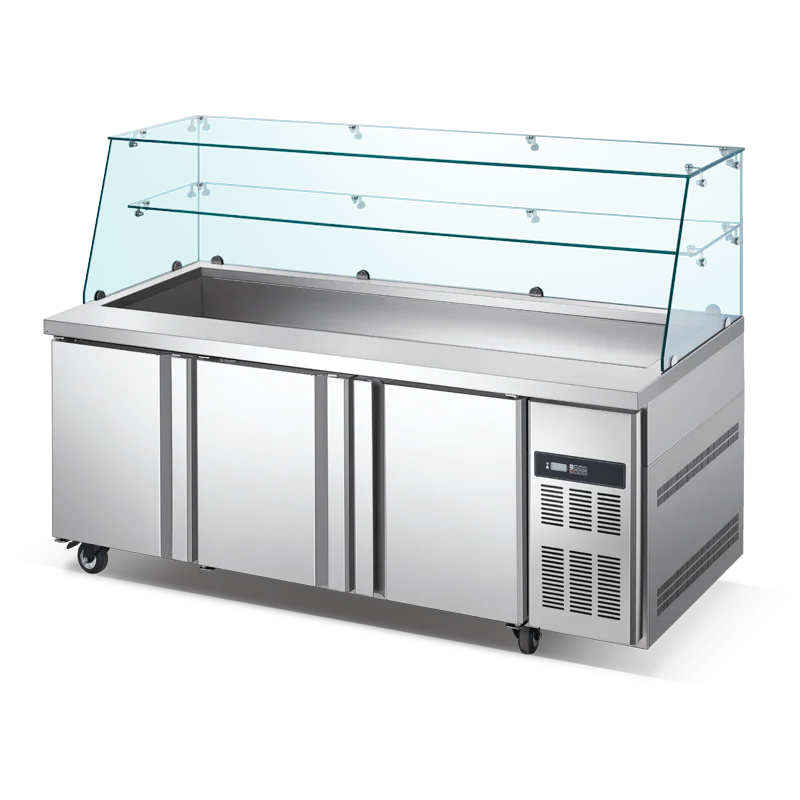 Commercial Kitchen Refrigerator - # Otel Restoranı İçin Ticari Paslanmaz