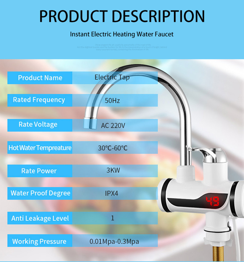 3000 W AB Tak Anında Elektrikl - Commercial Kitchen Faucets incelemesi ve fiyatı