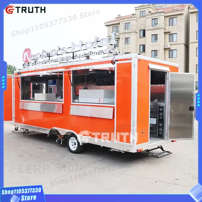 Mobil Yemek Kamyonu Treyleri P - Commercial Kitchen Vendor incelemesi ve fiyatı