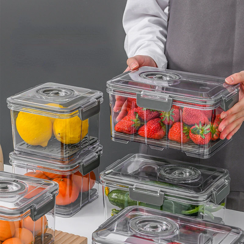 Vakum taze tutma şeffaf meyve  - Commercial Kitchen Refrigerator incelemesi ve fiyatı