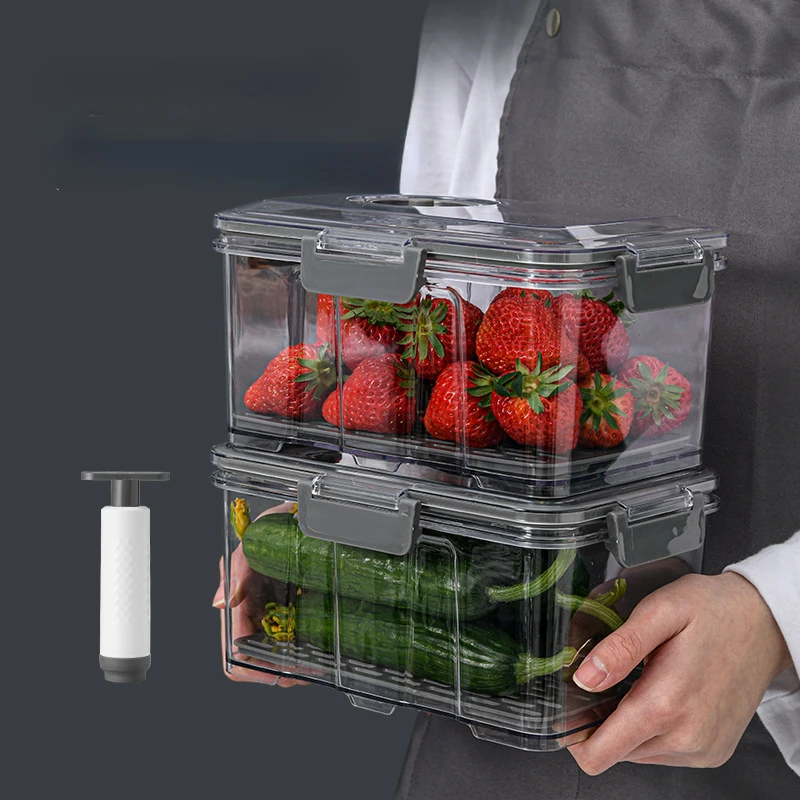 Vakum taze tutma şeffaf meyve  - Commercial Kitchen Refrigerator incelemesi ve fiyatı