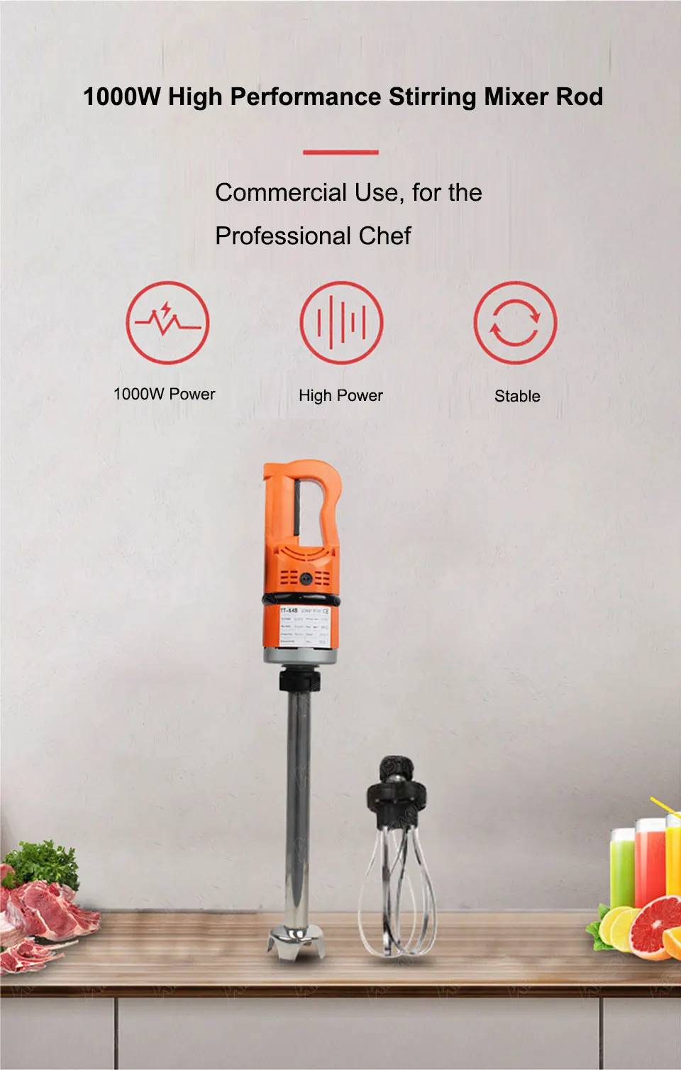 K4B-530 Elektrikli El Blenderi - Bar Blender Mixing incelemesi ve fiyatı