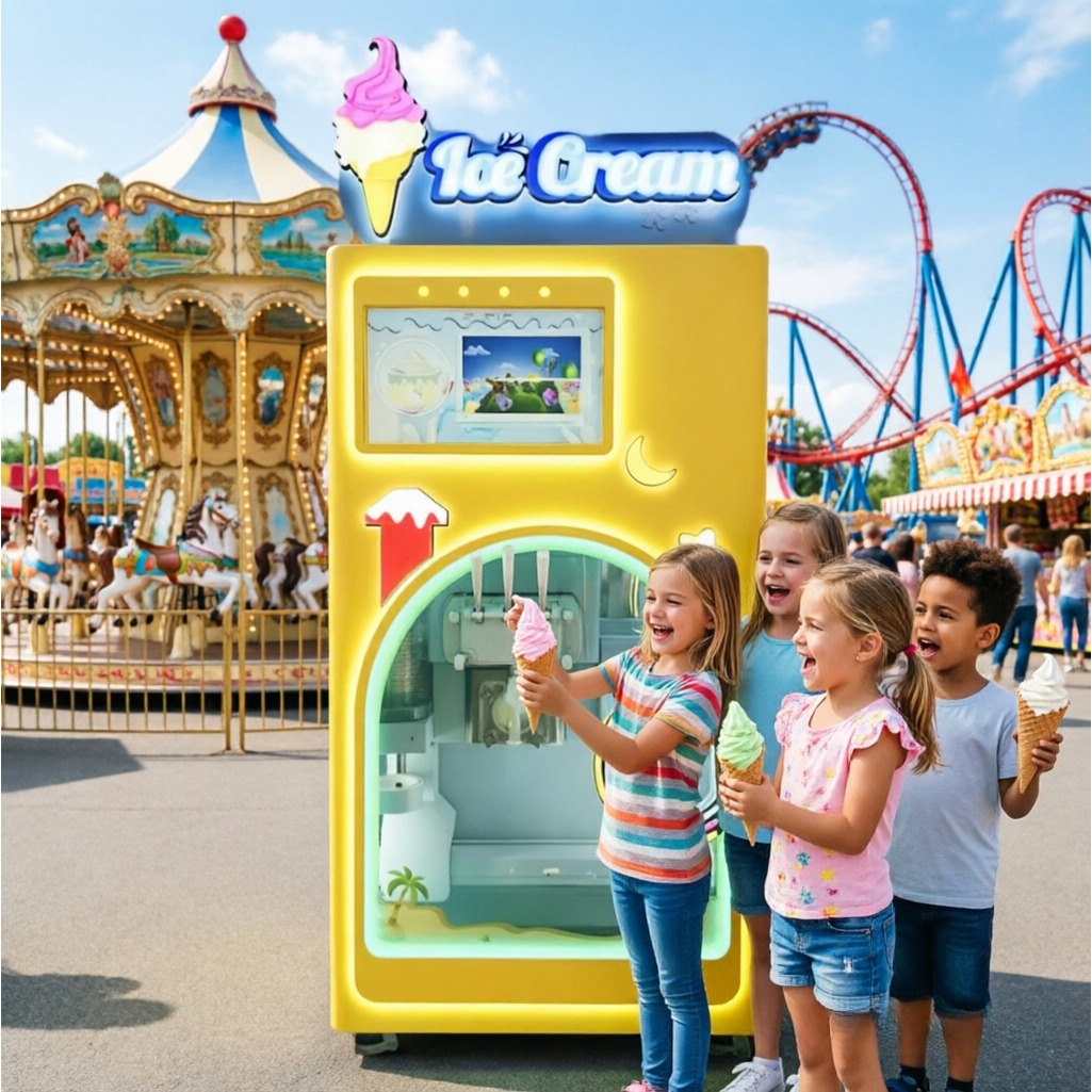 Pazarlama Trend Ürünü CE Serti - Soft Serve Ice Cream Machine incelemesi ve fiyatı