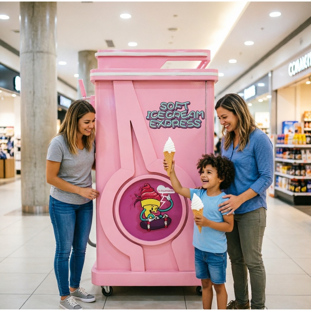 Pazarlama Trend Ürünü CE Serti - Soft Serve Ice Cream Machine incelemesi ve fiyatı