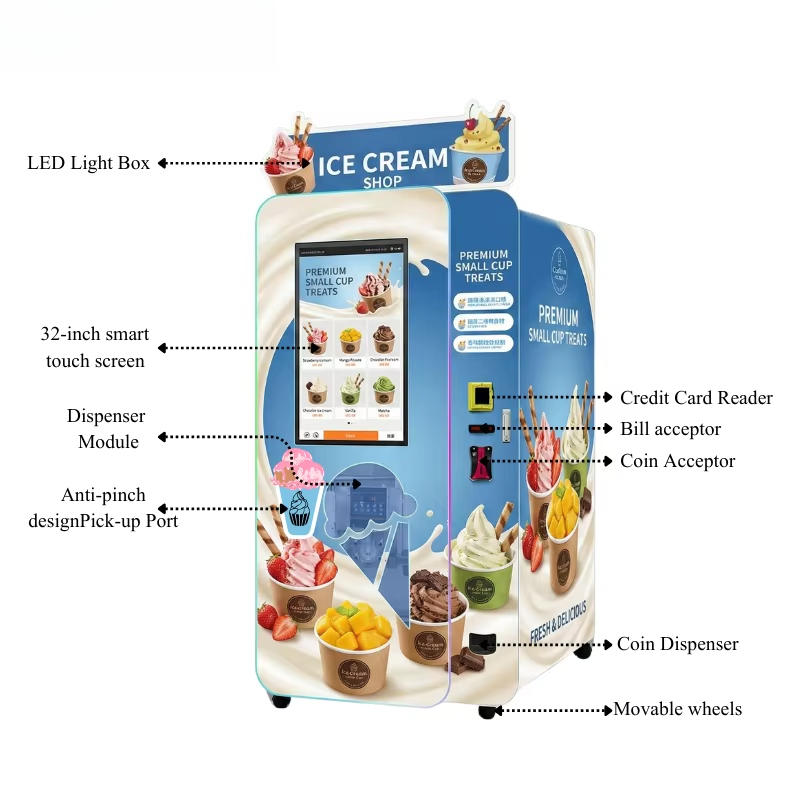 Özelleştirilmiş Yumuşak Dondur - Soft Serve Ice Cream Machine incelemesi ve fiyatı