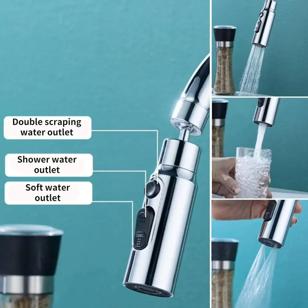 1 adet 3 in1 Esnek Mutfak Musl - Commercial Kitchen Faucets incelemesi ve fiyatı