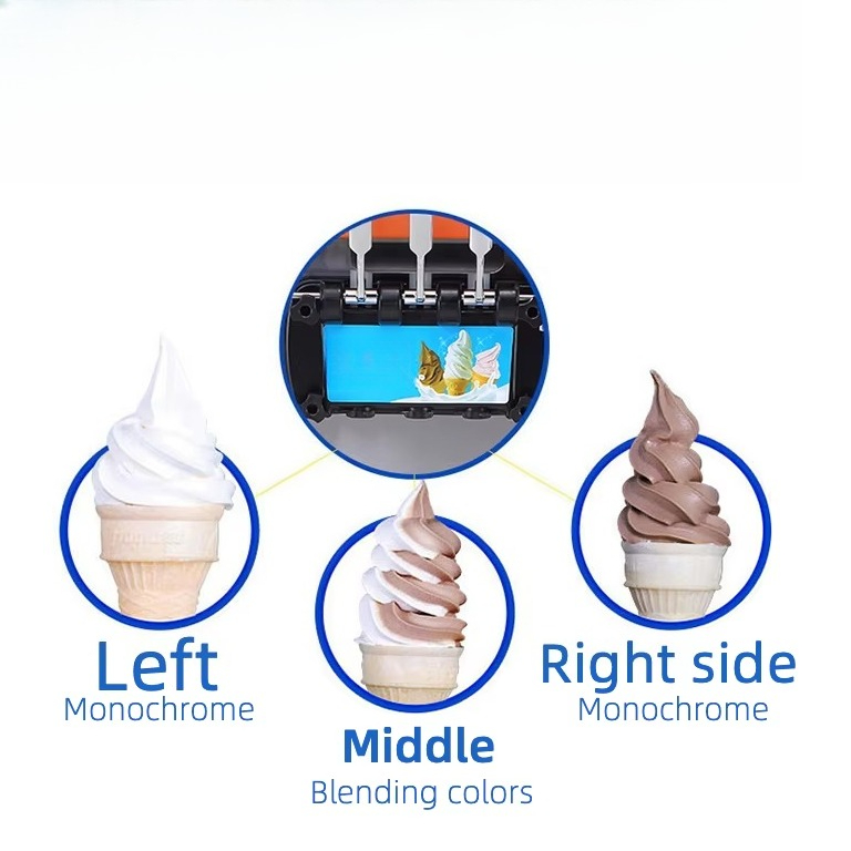 Tam Otomatik 20~28L/s Yumuşak  - Soft Serve Ice Cream Machine incelemesi ve fiyatı