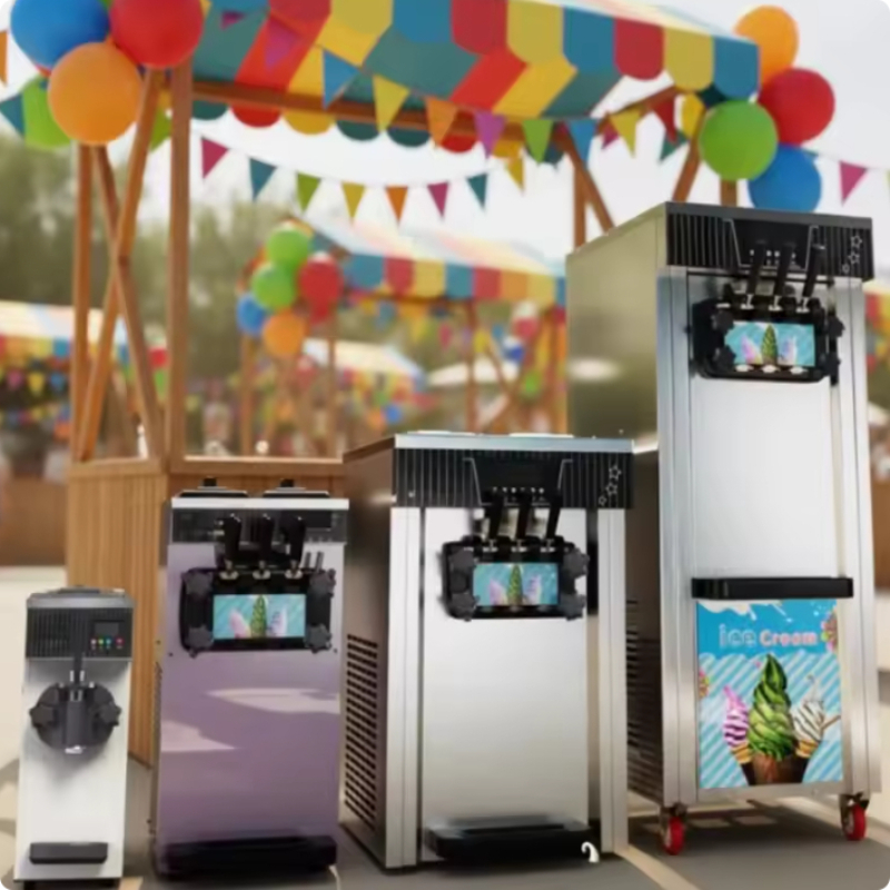 Özelleştirilmiş Ticari Yumuşak - Soft Serve Ice Cream Machine incelemesi ve fiyatı