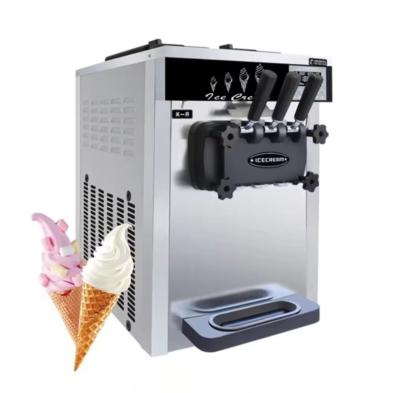 Özelleştirilmiş Ticari Yumuşak - Soft Serve Ice Cream Machine incelemesi ve fiyatı